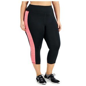 New ID IDEOLOGY Plus Size Colorblocked Capri Leggings